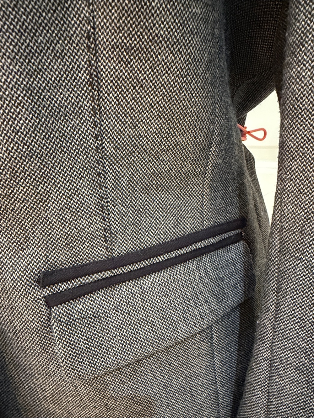Patrizia Luca Milan Charcoal Gray Tailored Women's Designer Suit Fully Lined - Picture 3 of 4